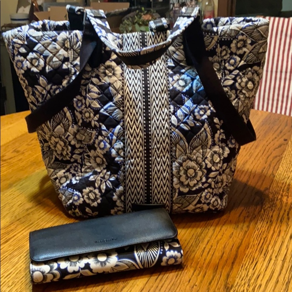 Vera Bradley Tote and Wallet